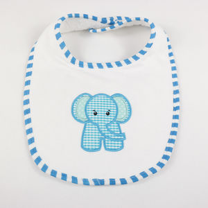 Kék elefántos előke